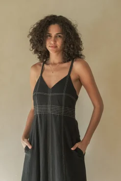 Eva Maxi Dress - Black