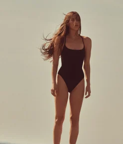 The Amalfi One Piece - Eco Nylon - Black - Classic