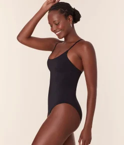 The Amalfi One Piece - Eco Nylon - Black - Classic