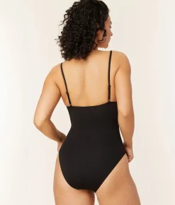 The Amalfi One Piece - Eco Nylon - Black - Classic
