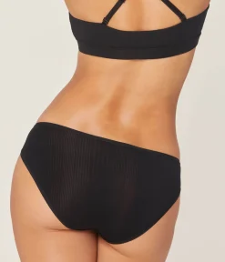 The Bikini Panty - Cloud - Black