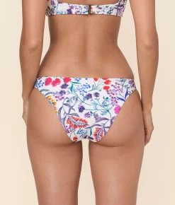 The Cheeky Bikini Bottom - Eco Nylon - Botanical Floral