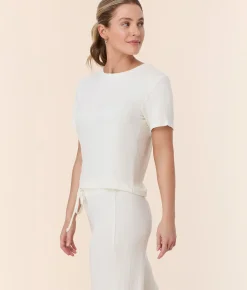 The Classic Tee - Wide Rib - Snow