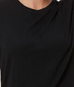The Classic Tee - Wide Rib - Black