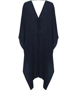 The Handloom Bodrum Kaftan - Navy