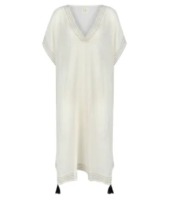 The Handloom Ela Kaftan - Natural