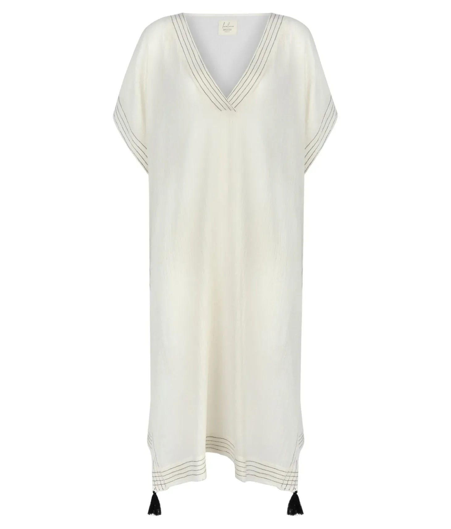 The Handloom Ela Kaftan - Natural