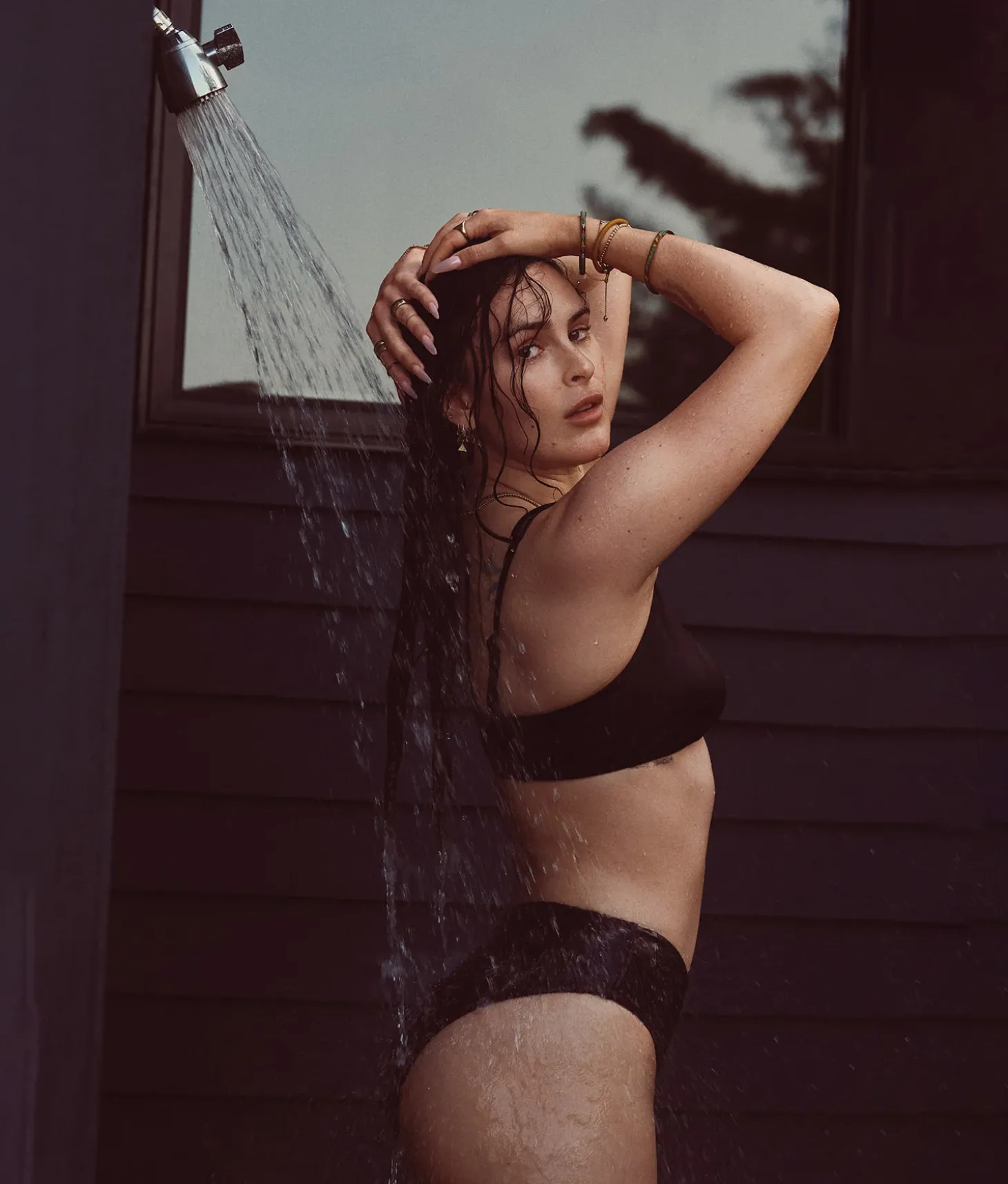 The Havana Bikini Top - Flat - Black