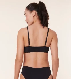 The Havana Bikini Top - Flat - Black