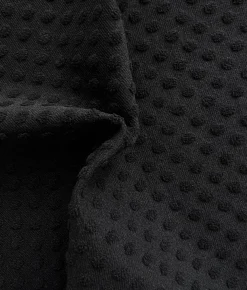 The High Waist Bikini Bottom - Terry Dot - Black