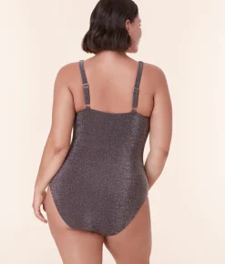 The Lipari One Piece - Glitter - Licorice - Classic