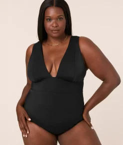 The Mykonos One Piece - Flat - Black - Classic