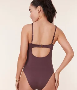 The Nadi One Piece - Satin - Licorice - Classic