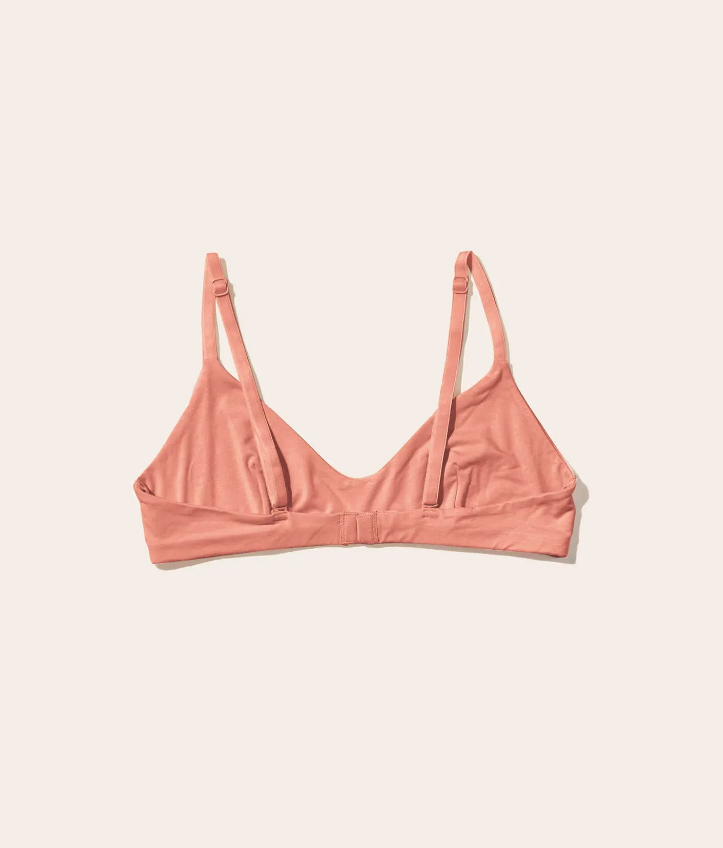 The Plunge Bralette - Rayon - Apricot