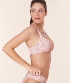 The Rye Bikini Top - Houndstooth - Koi