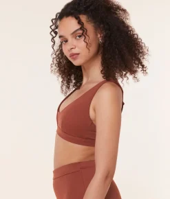 The Tahiti Bikini Top - Eco Nylon - Sequoia