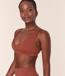 The Tahiti Bikini Top - Eco Nylon - Sequoia