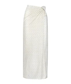 Vanilla Swiss Dot Sarong